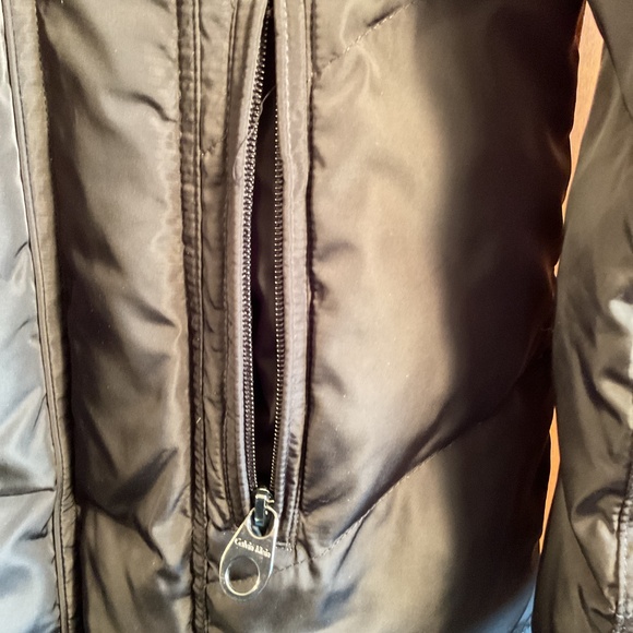 Calvin Klein long black coat - Picture 3 of 8